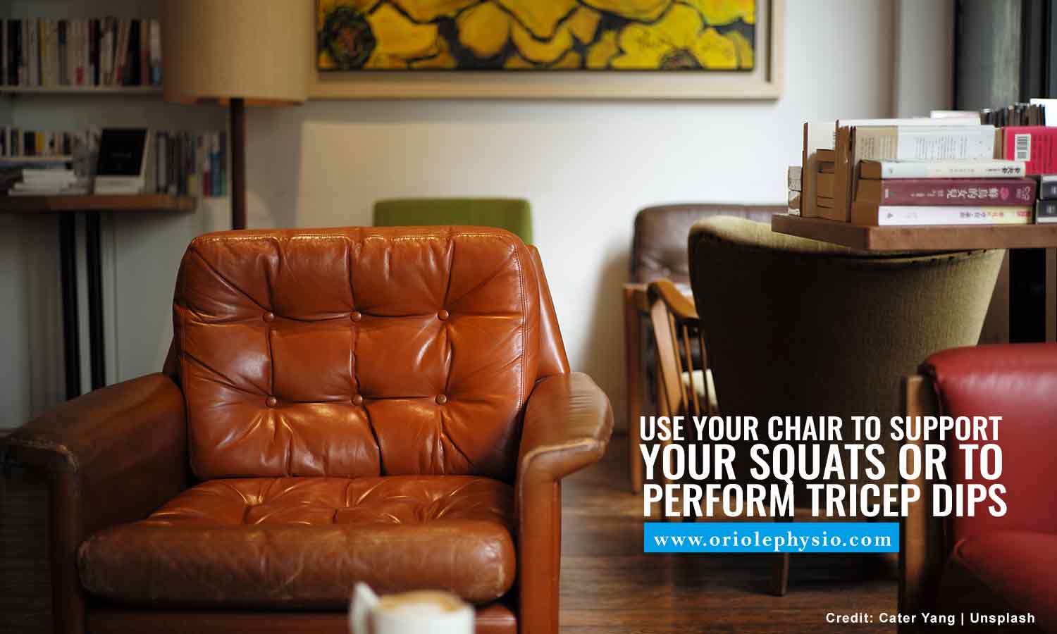 Use-your-chair-to-support-your-squats-or-to-perform-tricep-dips
