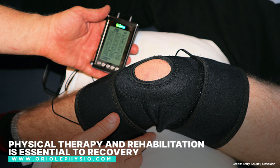 Physical therapy and rehabilitation is essential to recovery