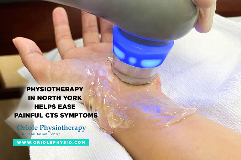 Physiotherapy in North York helps ease painful CTS symptoms